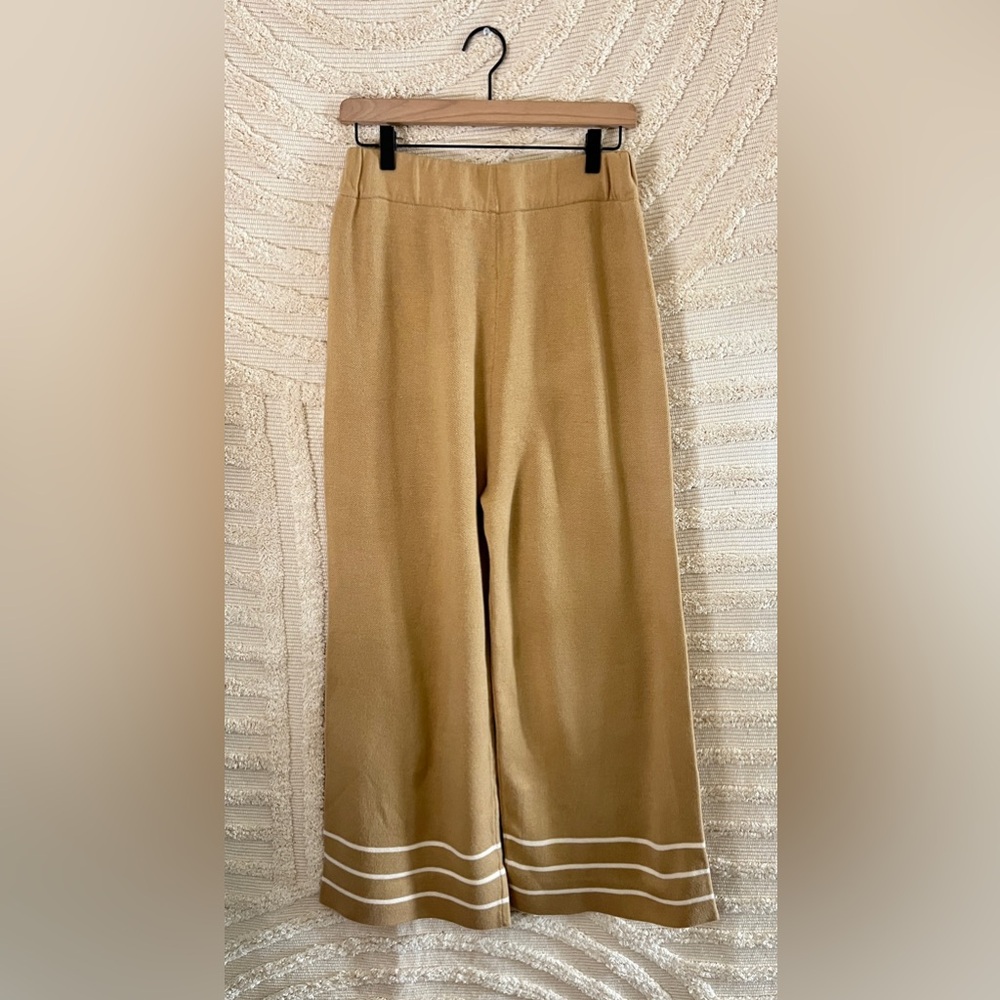Tuckernuck Tan Wide-Leg Pants